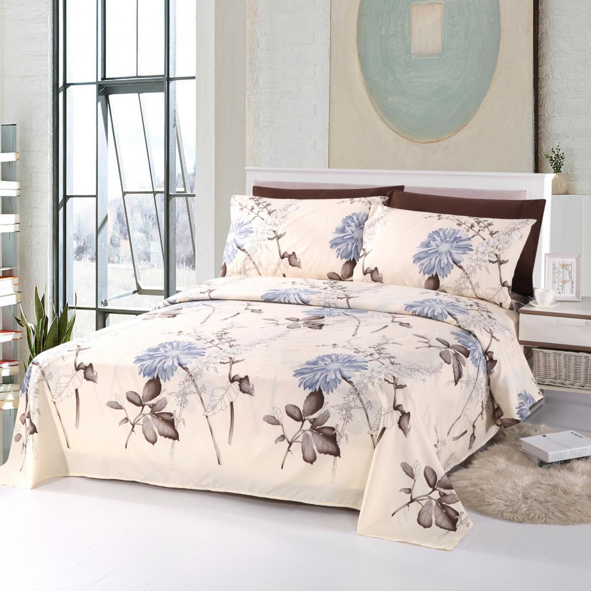 Printed Rayon From Bamboo 3 Pcs Duvet Cover Set Hong Arts Inc